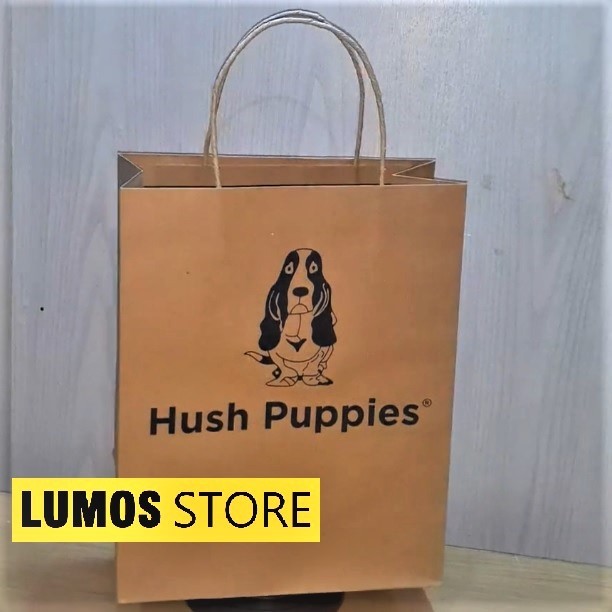 Jual Paper bag Hush puppies Medium 33 x 26 x 12 cm | Shopee Indonesia