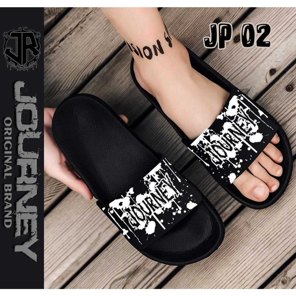 Jual JY Sandal Slip On Pria Distro Trendy Sandal Pria Terbaru Sendal Slip On Kekinian Shopee Indonesia