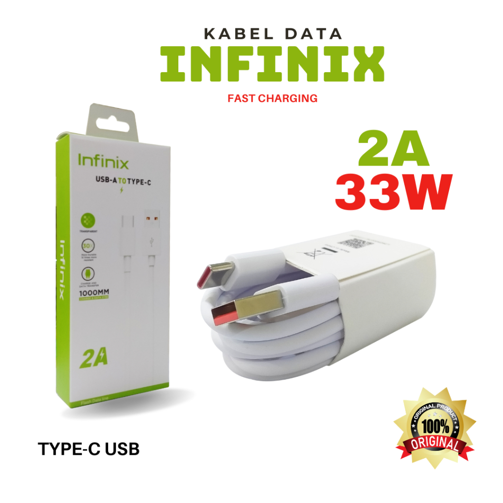 Jual Kabel Data Infinix W For Infinix Hot S Original Type C