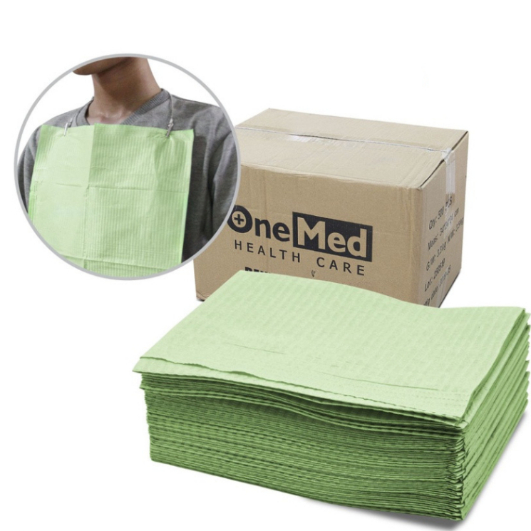Jual Dental bib/Polybib Onemed Pak isi 125Pcs | Shopee Indonesia