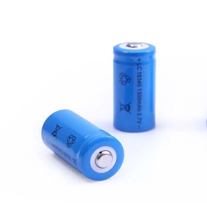 Jual Batere Cas / Battery CR 123 / Baterai Recharge 16340 3.7V Li ion ...
