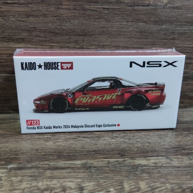 MINI GT X KAIDO HOUSE HONDA NSX KADIO RACING V1 1/64 MOULÉ SOUS
