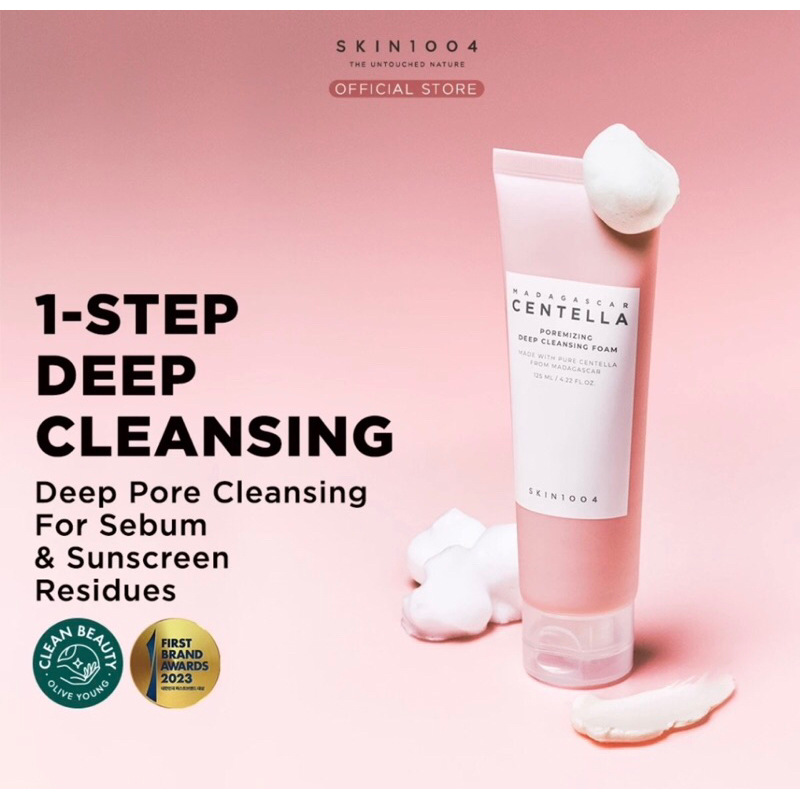 Jual SKIN1004 MADAGASCAR CENTEA POREMIZING DEEP CLEANSING FOAM 125ML ...