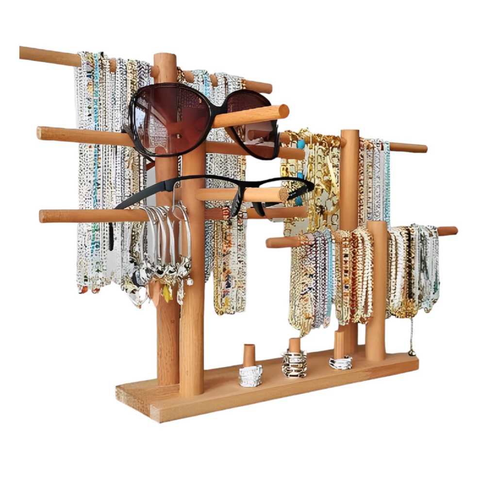 Jual Rak Display Gantungan Aksesories Minimalis Rak Pajangan Aksesories ...