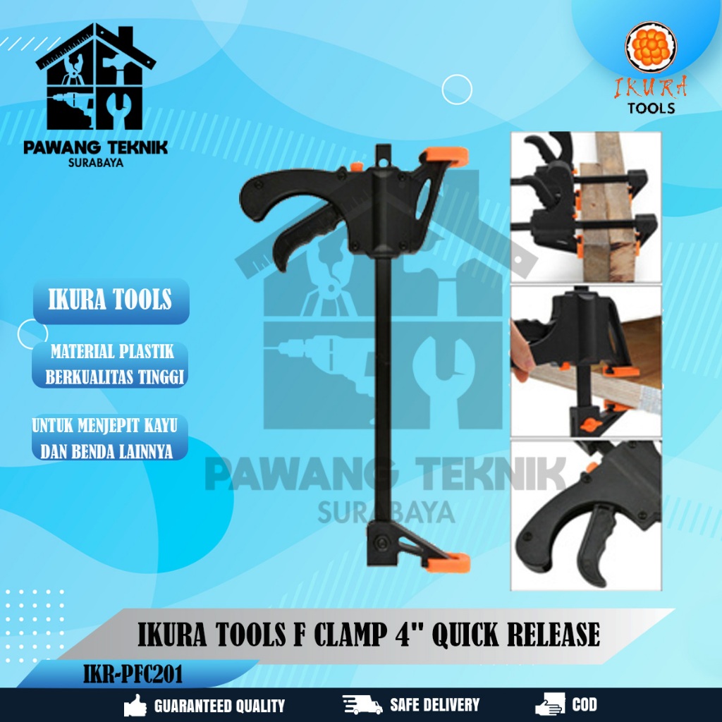 Jual Ikura Tools F Clamp 4