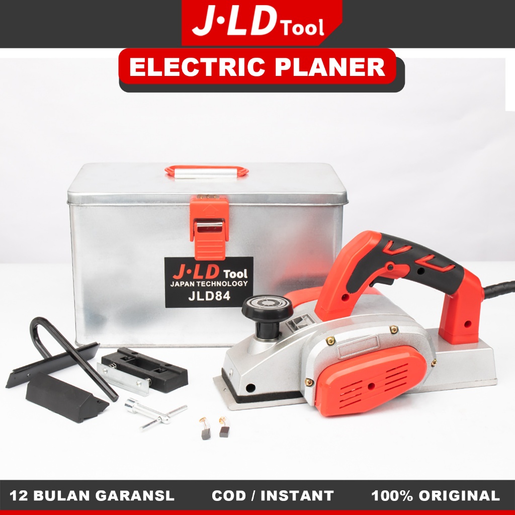 Jual JLD Mesin Serut Kayu Elektrik 520W Electric Wood Planer Machine ...