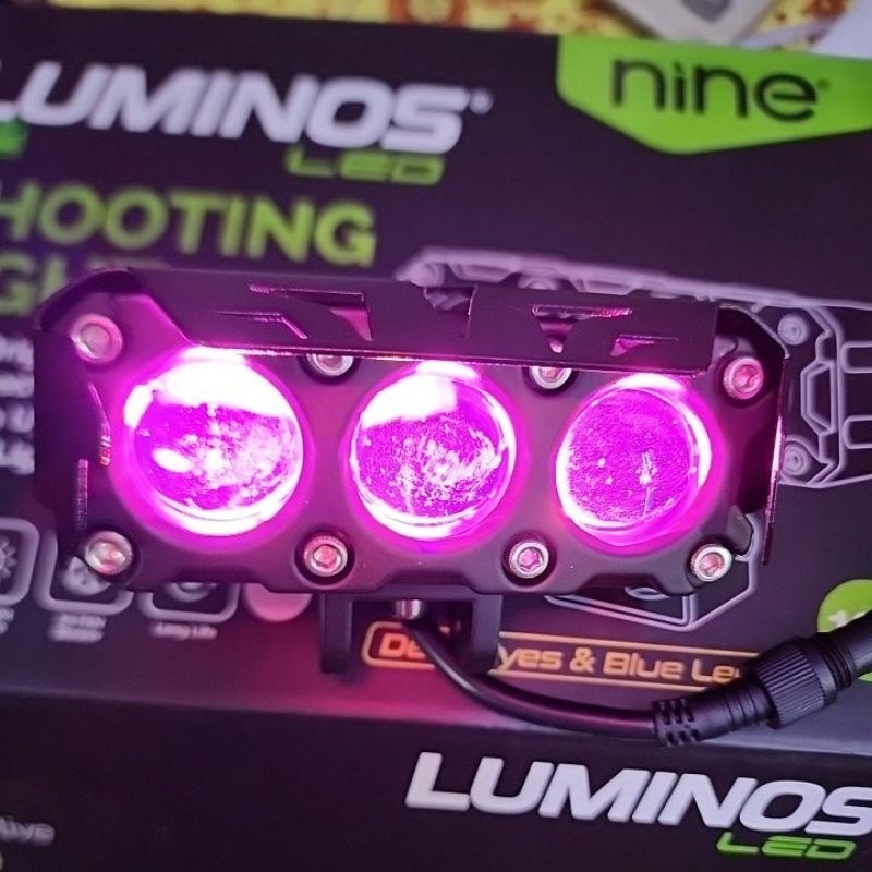 Jual LUMINOS LED Q9S BLUE LENS BY NINE 80 WATT PUTIH KUNING SUPER ...