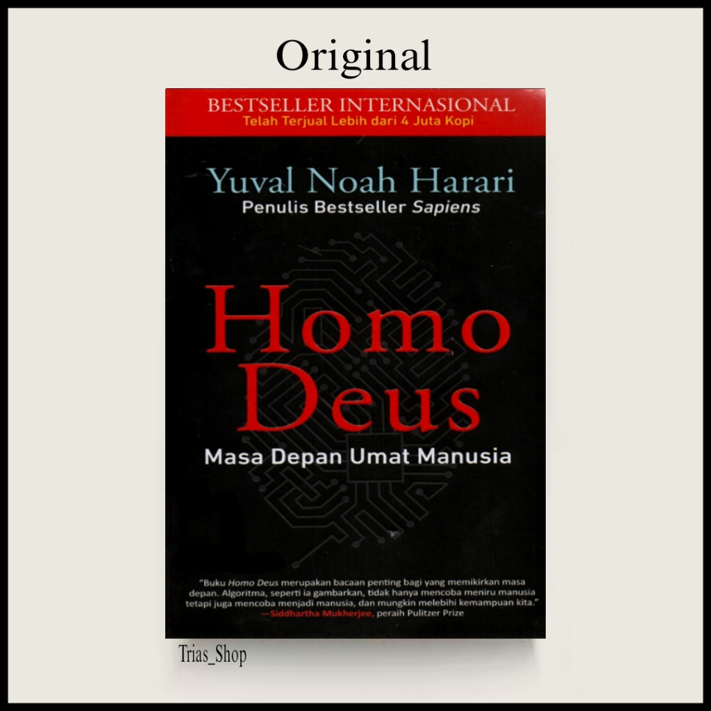 Jual Buku Homo Deus Yuval Noah Harari Penulis Sapiens | Shopee Indonesia