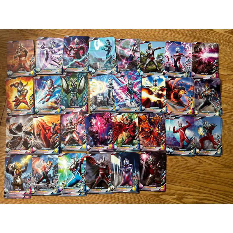 Jual (tanyakan stok sebelum CO) ultraman fusion fight r/b card normal ...