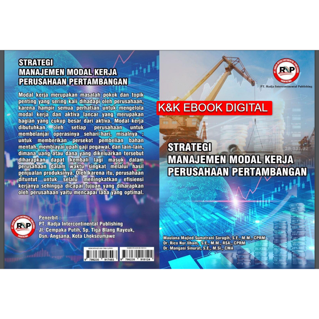 Jual (Pdf) Buku Strategi Manajemen Modal Kerja Perusahaan Pertambangan ...