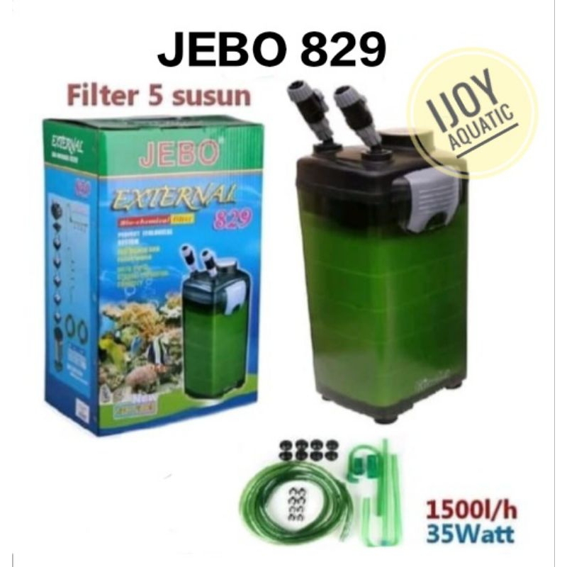Jual Filter canister external JEBO 829 Filter aquascape akuarium ...