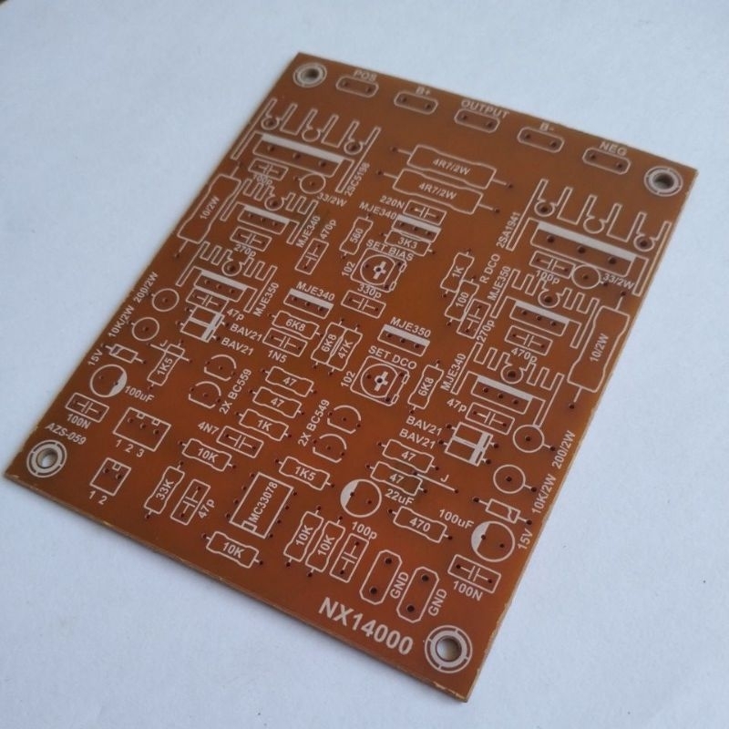 Jual PCB driver Power Amplifier NX14000 pertinak | Shopee Indonesia