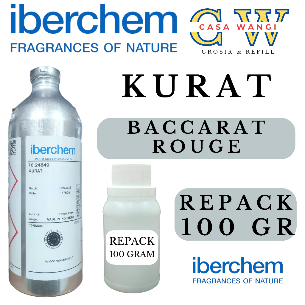 Jual (100 GR) KURAT BY IBERCHEM REPACK 100 GRAM.SEARAH AROMA BACRT ROGE ...