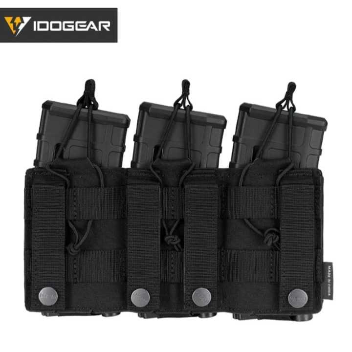WST Tactical HS Single Mag Pouch Mag Carrier Holder MOLLE Open Top