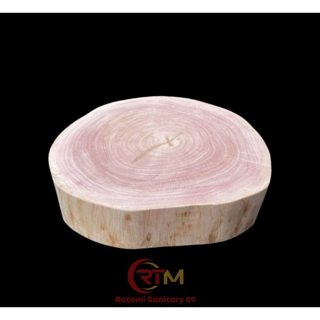 Jual TALENAN KAYU BESAR DIAMETER 40cm TEBAL 7cm -COCOK UNTUK DAGING ...