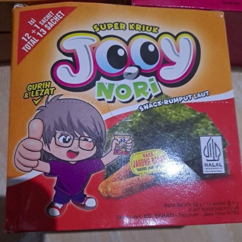 Jual JOOY NORI RUMPUT LAUT NETTO 12+1 SACHET X 4 GR | Shopee Indonesia