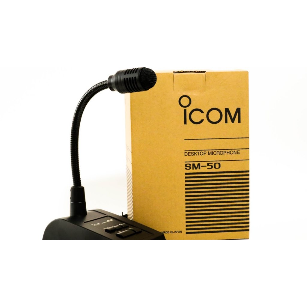 Jual DESKTOP MICROPHONE ICOM FOR IC 718 7300 9100 TYPE SM-50 / SM50 ...