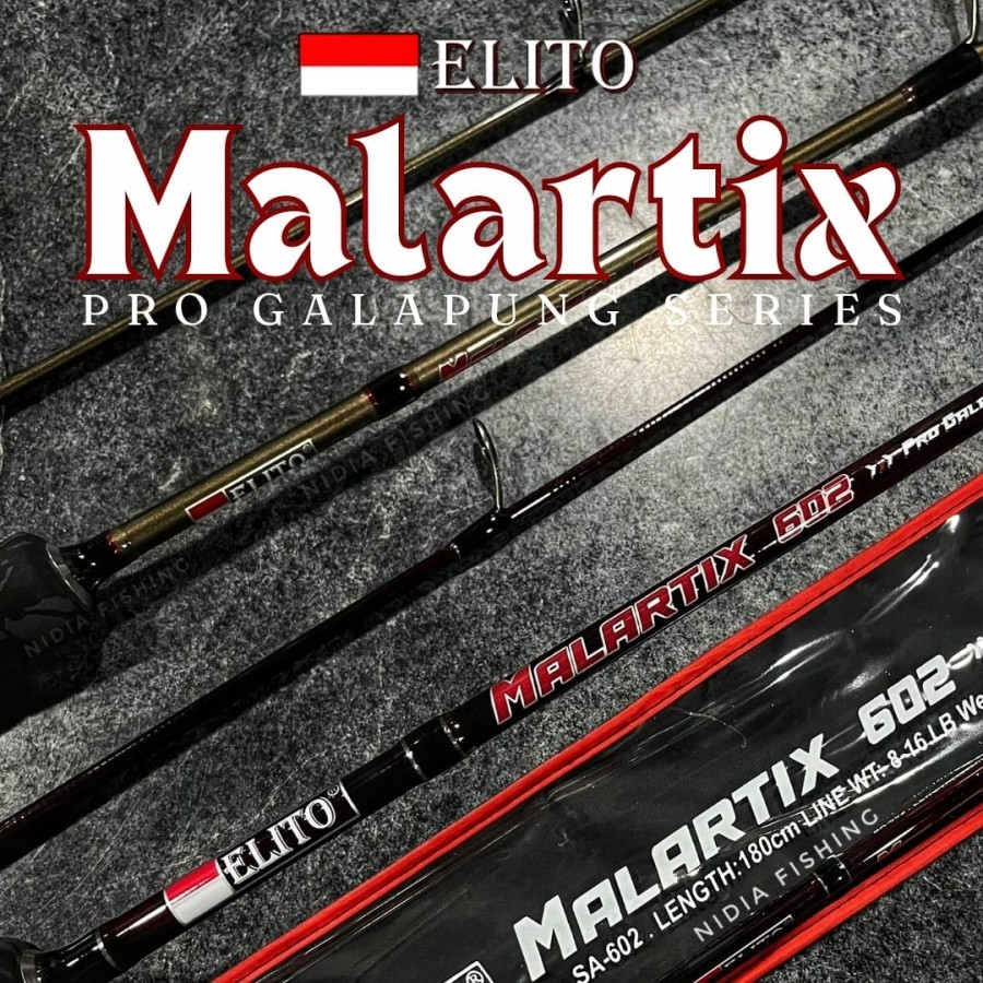 Jual Rod SPINNING ELITO MALARTIX PRO GALAPUNG SERIES | Shopee Indonesia