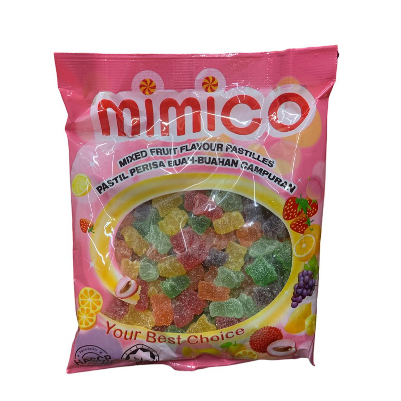 Jual Mimico Jeli Mutiara Mixed Pastilles Gummy Jelly Candy 700g ...