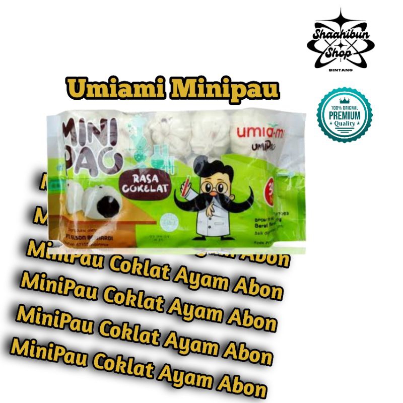 Jual 5 | Umiami Minipao All Varian isi 30pcs/ 480gr | Shopee Indonesia