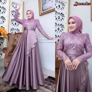 Jual Model Gamis Brokat Kombinasi Satin Terlengkap Harga Terbaru November 2024 Shopee Indonesia