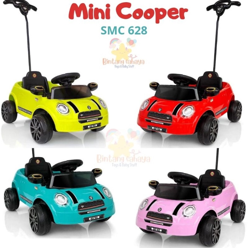 Jual KODE A94E Mobil dorong anak SHP SMC 628 mini cooper mainan mobil ...