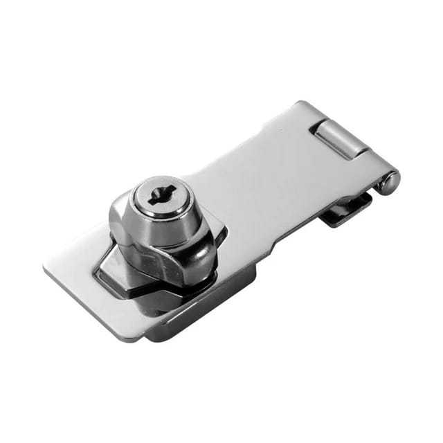 Jual kunci hasp lock 2,5 inch crom dan hitam / overpal grendel pintu ...