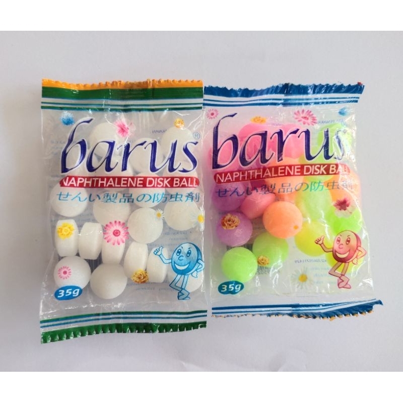 Jual BARUS NAPHTHALENE BALL 35 GRAM/ KAMPER BARUS 35 GRAM | Shopee ...