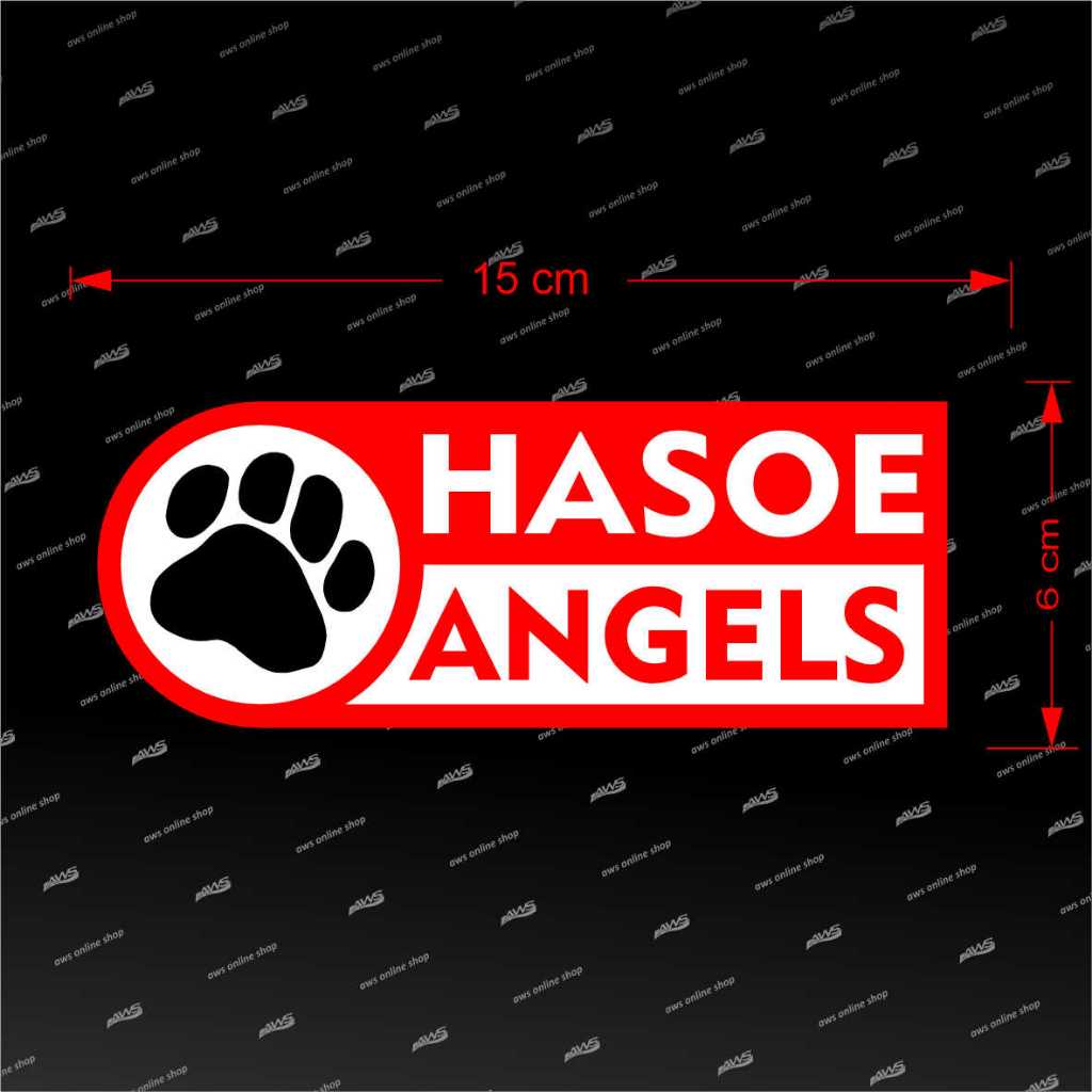 Jual Sticker HASOE ANGELS | Shopee Indonesia