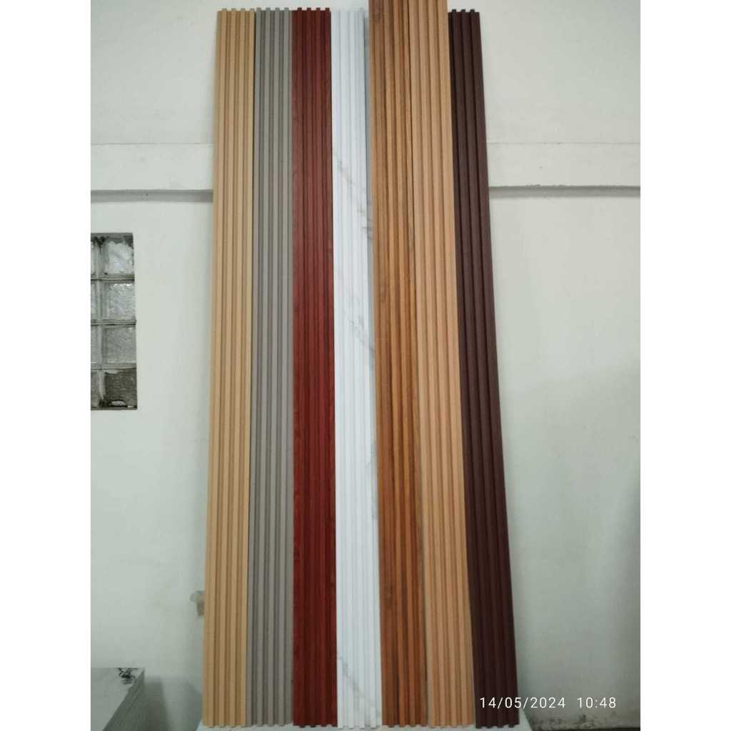 Jual PROMO WPC Wood Panel / Wall Panel Dekorasi Dinding PVC 2,95m ...