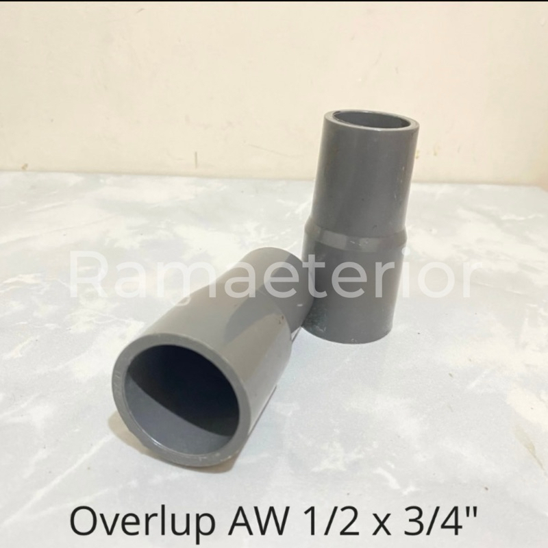 Jual OVERLUP 1/2 x 3/4 inchi AW SINYLON - Verlup/Perlup sambungan ...