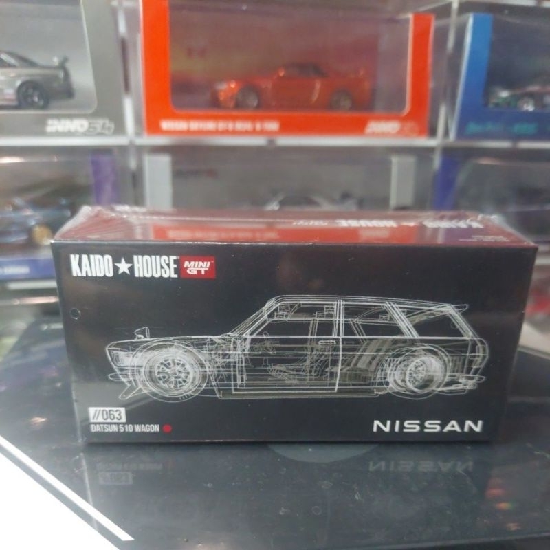 Jual MINI GT KAIDO HOUSE DATSUN 510 WAGON 063 RED | Shopee Indonesia