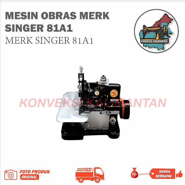 Jual Mesin Obras SINGER 81A1 Dan Dinamo SINGER (MESIN DAN DINAMO ...