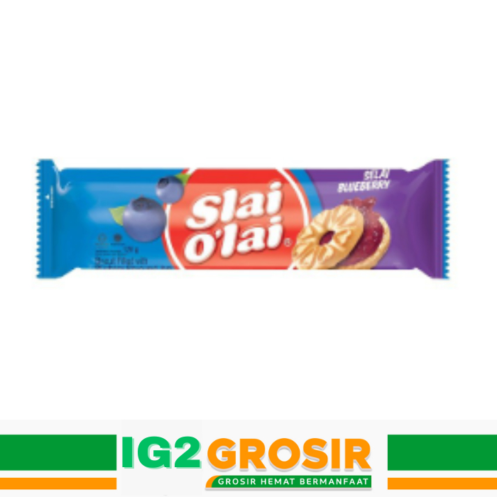 Jual Slai Olai Blueberry Roll 128gr | Shopee Indonesia