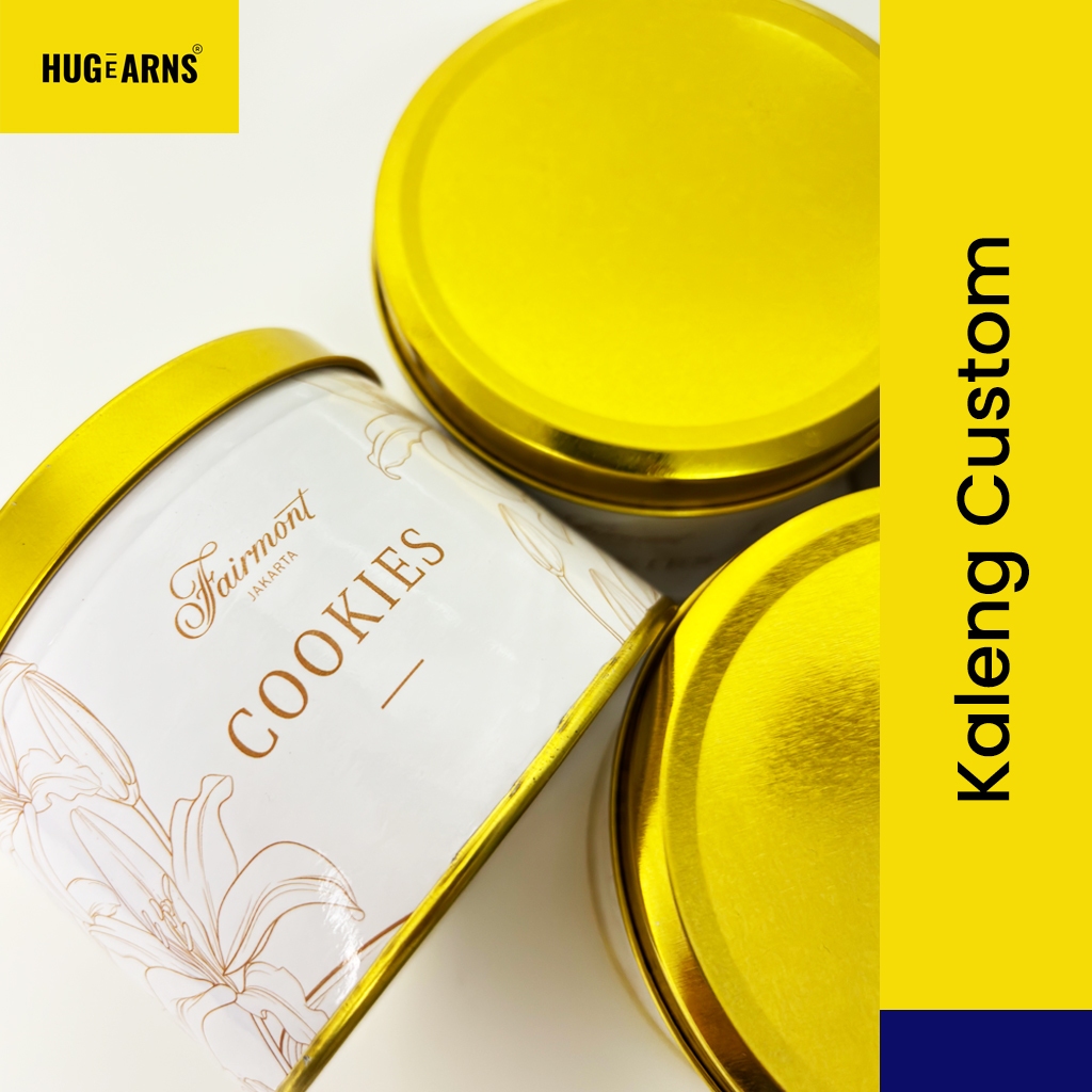 Jual HUGeARNS - Kaleng Custom / Kaleng Bulat Custom Box Kaleng Cookies ...