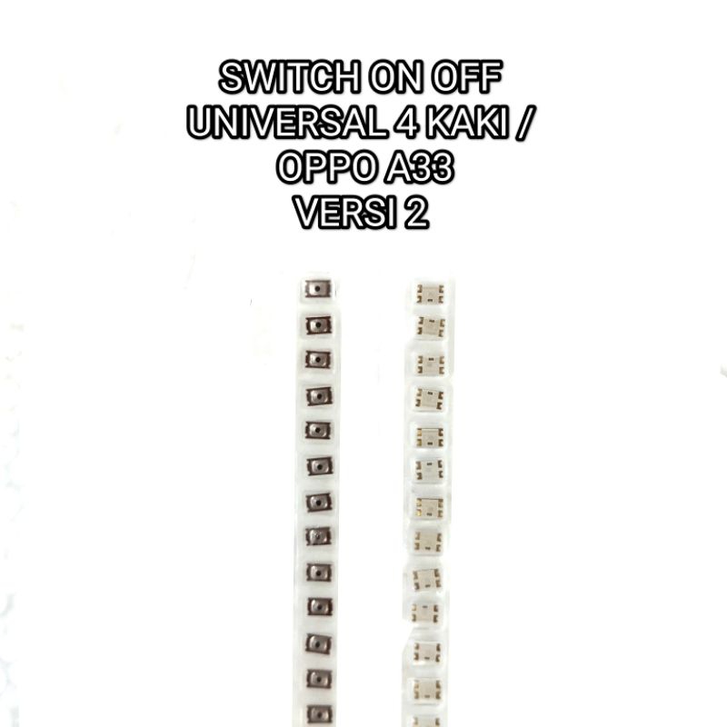 Jual SWITCH ON OFF A33 VERSI 2 (4 kaki) | Shopee Indonesia