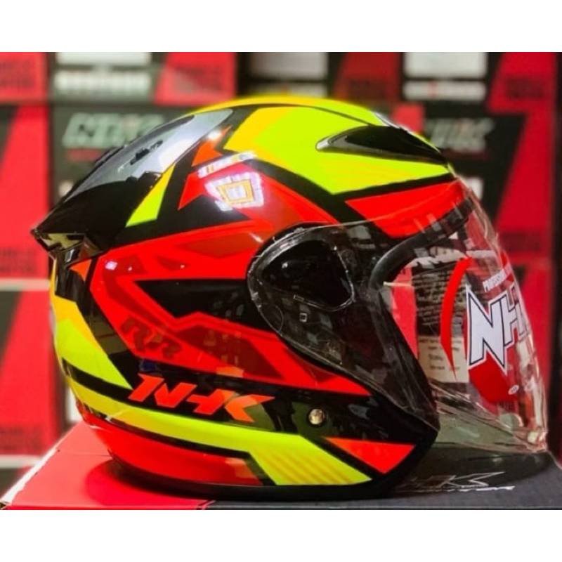Jual HELM NHK R6 MOTIF CUBE,PIGMENT,STARCO,ESTRELLA | Shopee Indonesia