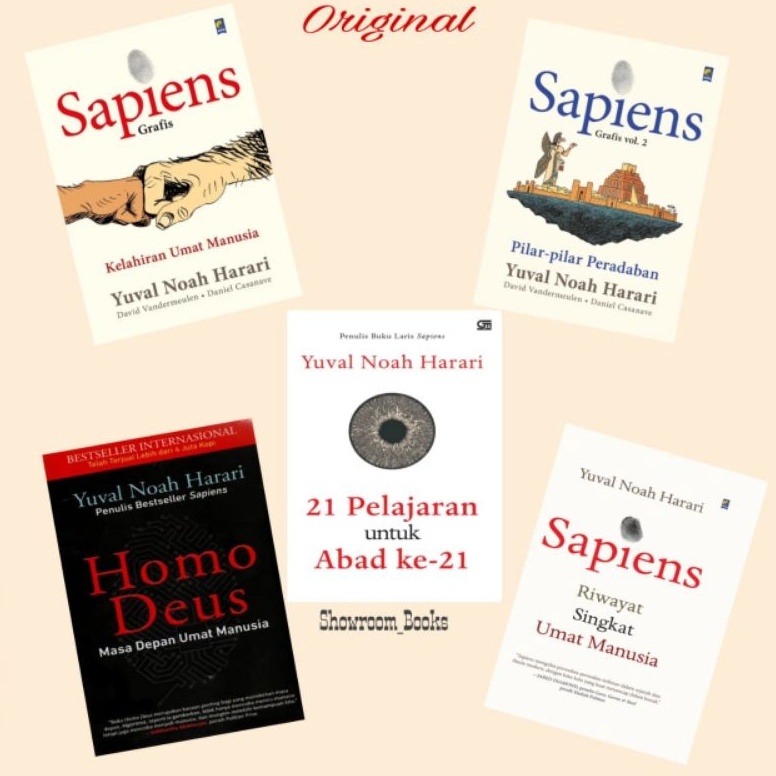 Jual Buku Sapiens Grafis Vol2 Kelahiran Umat Manusia 21 Pelajaran Untuk ...