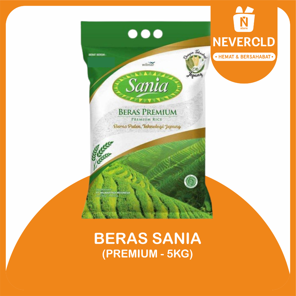 Jual BERAS SANIA PREMIUM KEMASAN 5KG | Shopee Indonesia