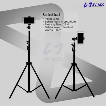 TRIPOD HP 2 1 M Tripod Kaki 3 Tripod Konten Live Shopee Tiktok
