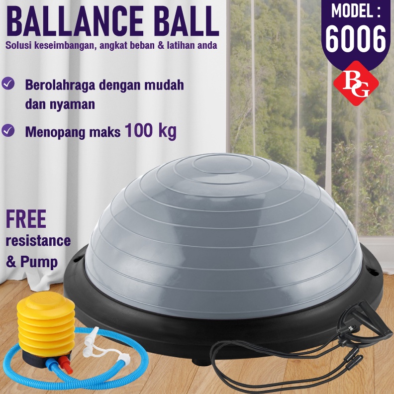 Jual BG SPORT Bosu Ball Balance Pad Balance Step c DE5 Shopee