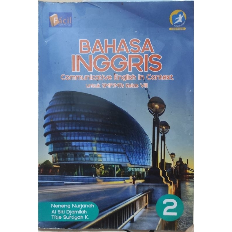 Jual Buku Cetak Bahasa Inggris Kls 8 Smp 2 Shopee Indonesia