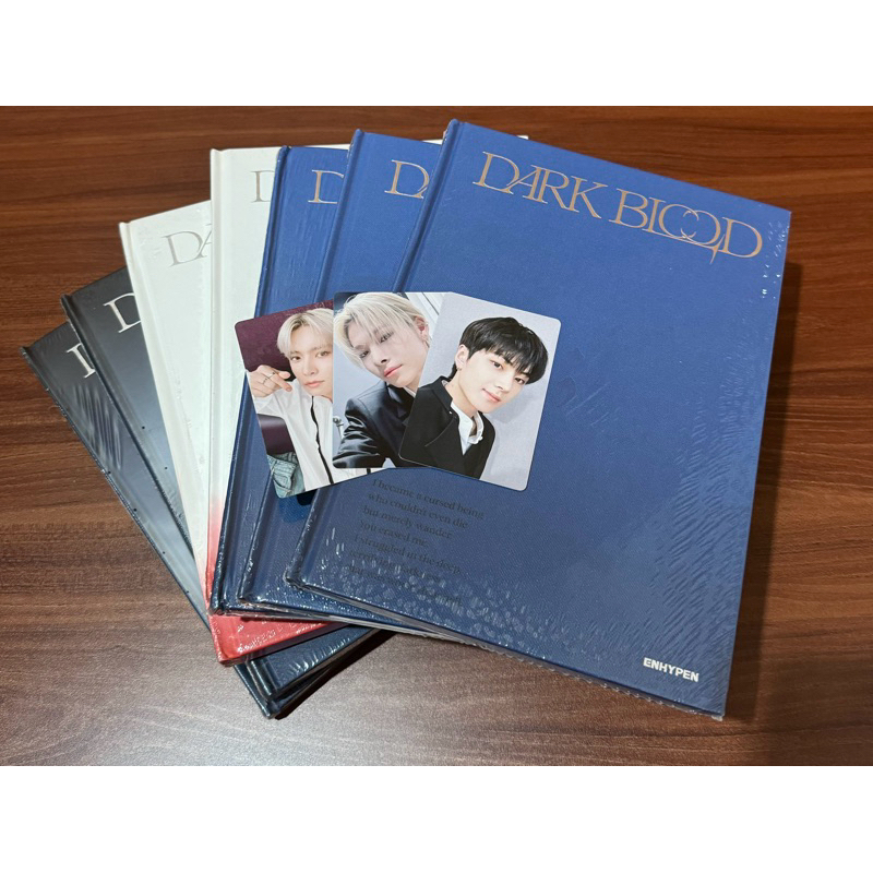 Jual [READY] Enhypen Dark Blood Full, Half, New Sealed Album + Heeseung ...