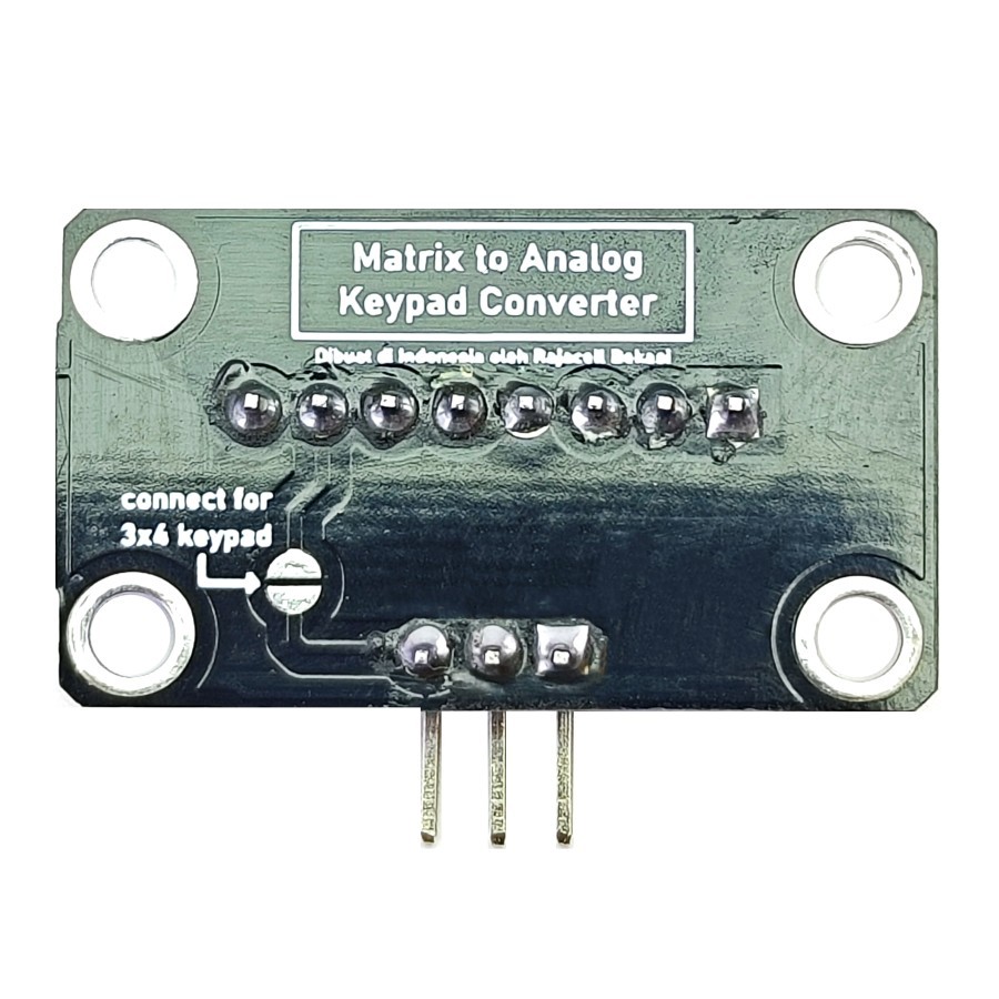 Jual Module Converter Keypad Matrix 4x4 4x3 to Analog Out 1pin ...