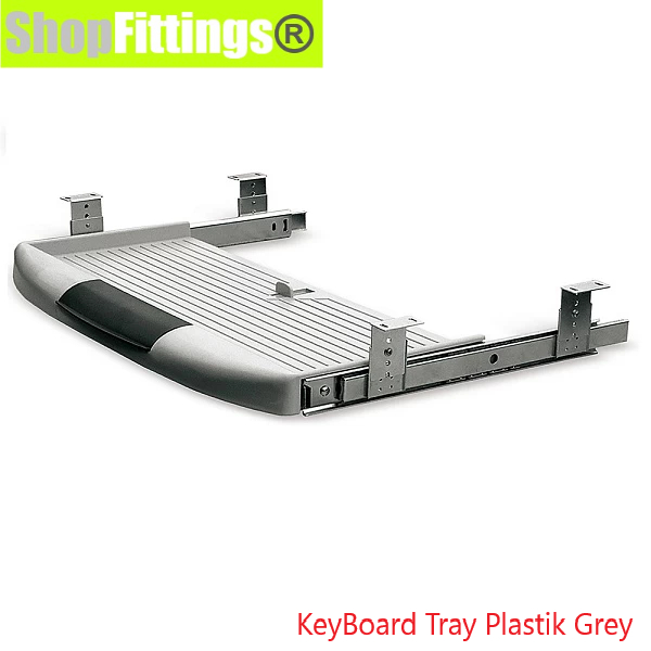 Jual Keyboard Tray Under Desk Rel Laci Rak Tempat Tatakan Baki Bawah ...