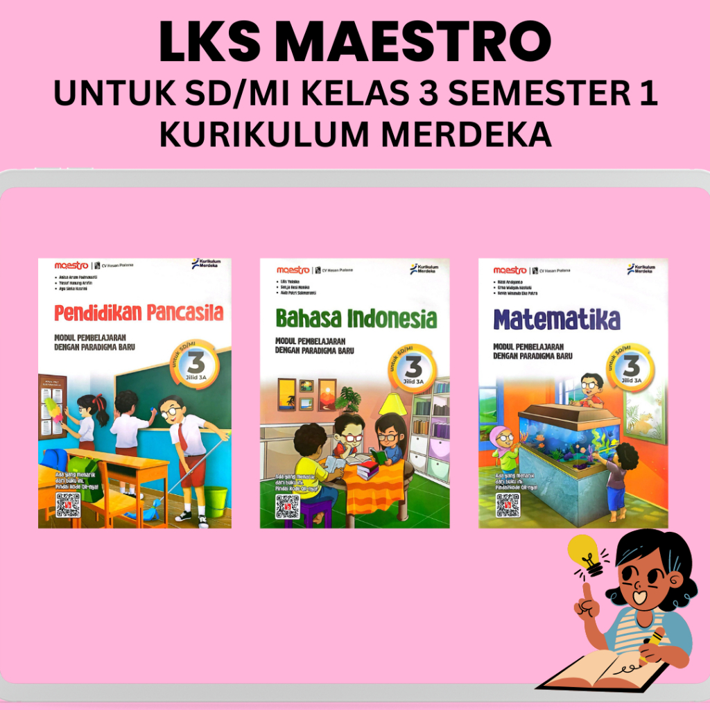 Jual LKS Maestro untuk SD/MI Kelas 3 Semester 1 Kurikulum Merdeka ...