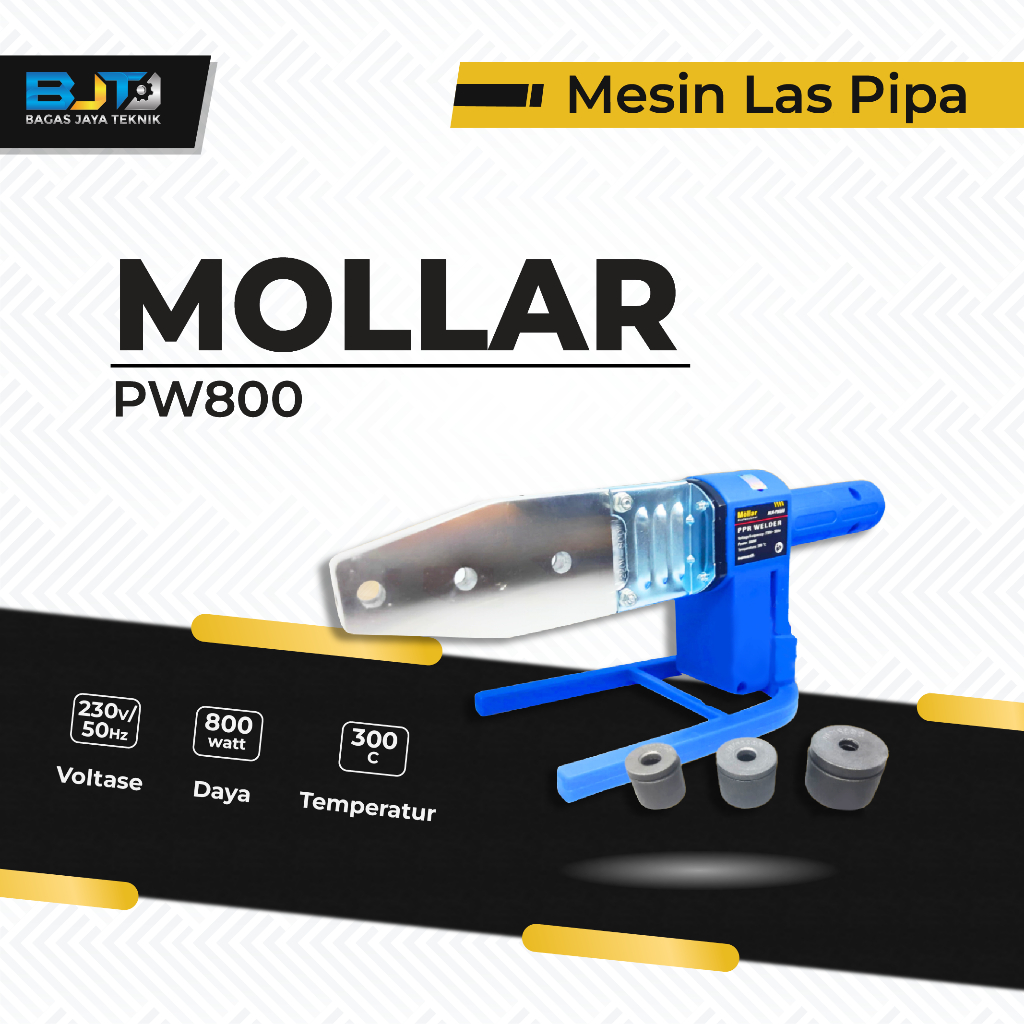 Jual Mesin Las Pipa Alat Pemanas PPR Pipe Mollar PW800 20-32 mm ...