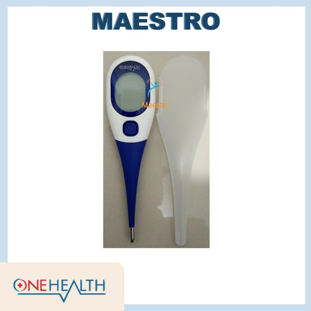 Jual Termometer Digital OneHealth DT-K111i Layar Besar Ujung Lentur ...