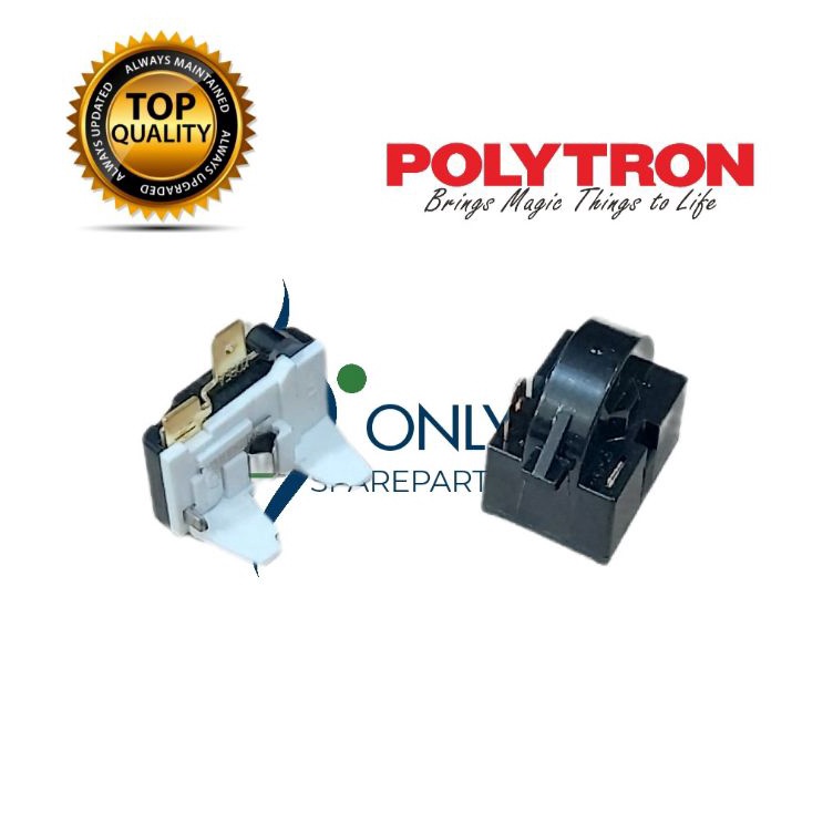 Jual KODE K85I Relay Ptc Overload kulkas Polytron 1 pintu | Shopee ...