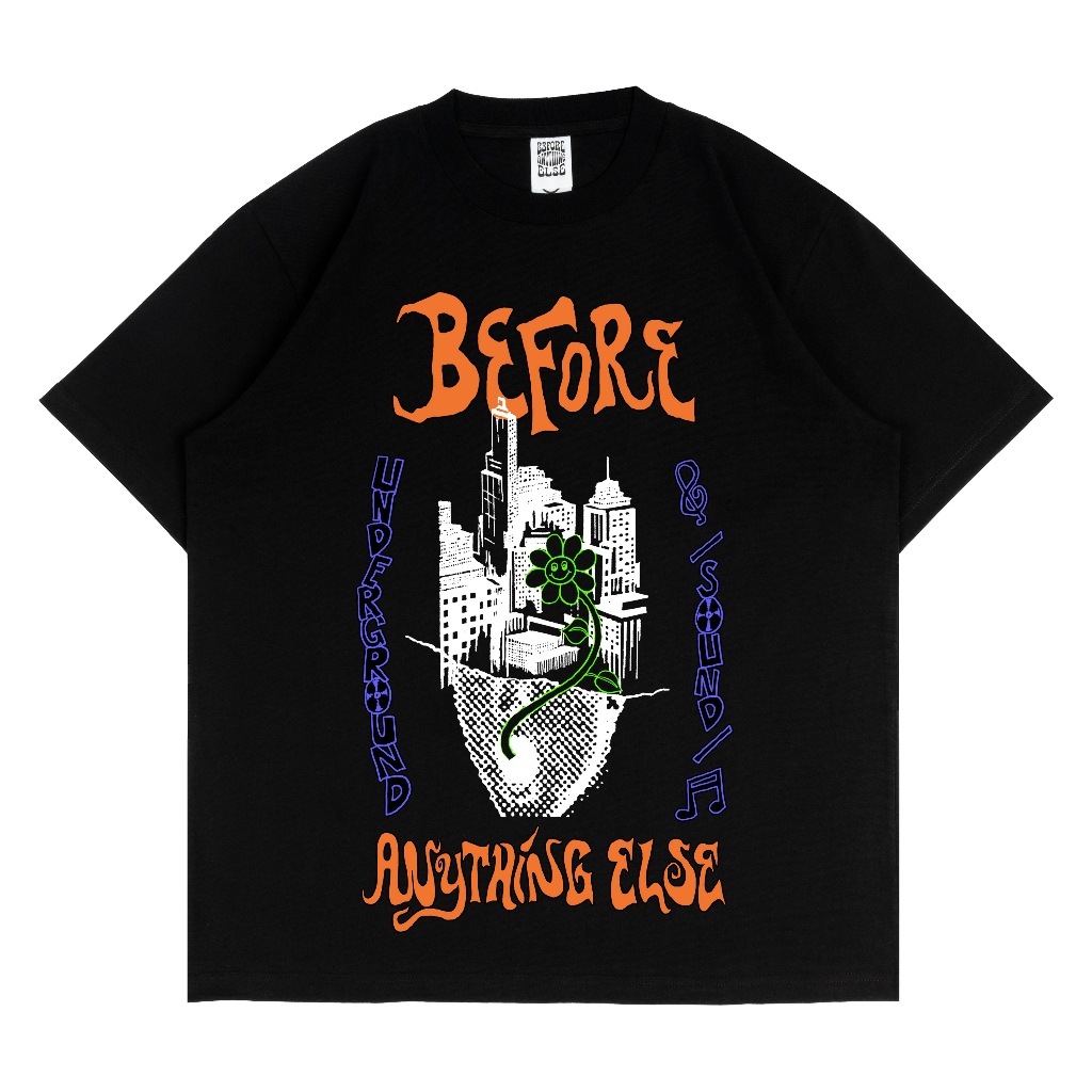 Jual Before Anything Else Underground Sound T shirt Heavyweight Cotton ...